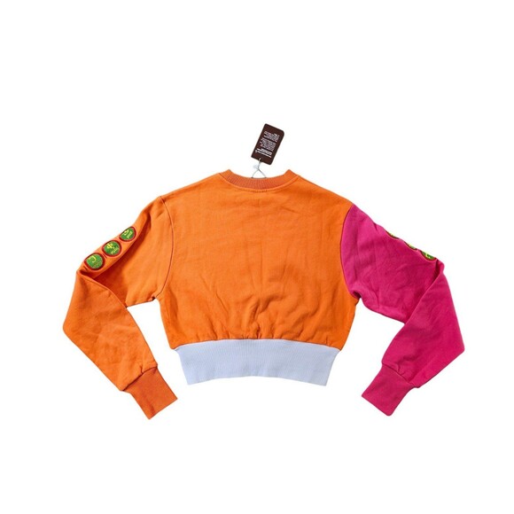 NWT Yema GJH Crop Top in Maasai Mara Women's S Crewneck - Picture 2 of 8